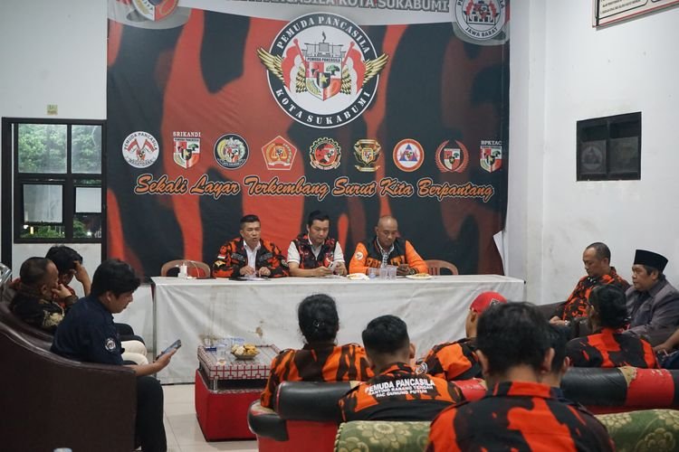 Bergerak Cepat, Ketua Pemuda Pancasila Sukabumi Kumpulkan Semua Jajaran