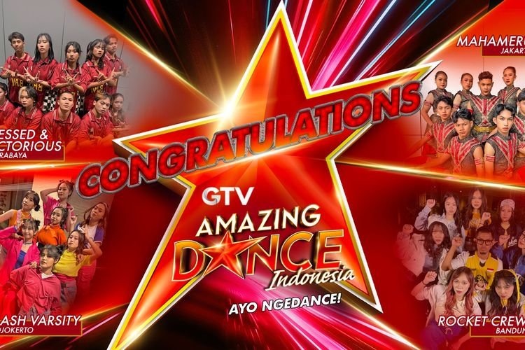 Tampil Outstanding, Ini 4 Grup yang Lolos di Stage Audition Ketiga Amazing Dance Indonesia!