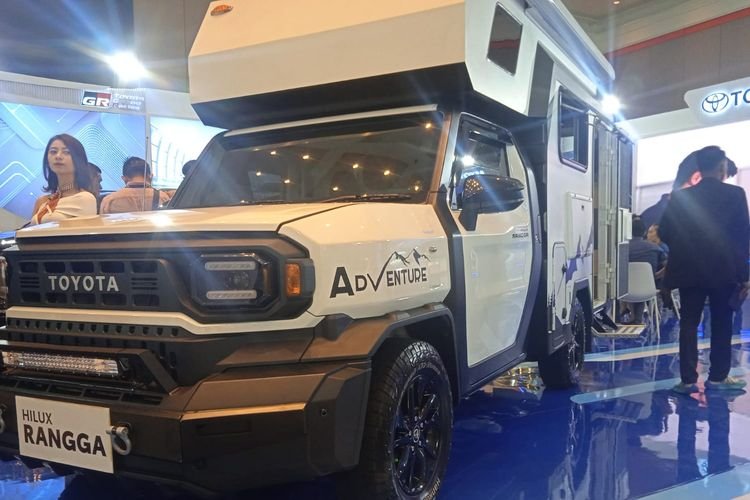 GIIAS BANDUNG 2024: Mau Piknik Sambil Berkemah? TAM perkenalkan Hilux Rangga Caravan