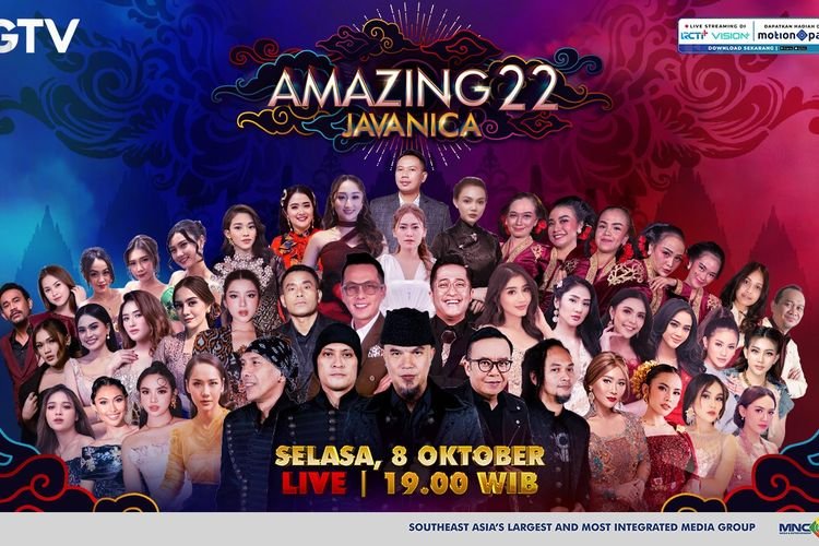 Bertabur Bintang Spektakuler! Dewa 19 hingga Judika Meriahkan Malam Perayaan Ulang Tahun GTV ke-22