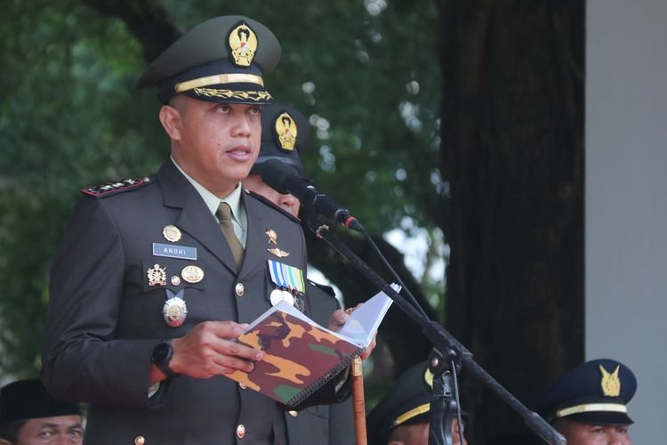 Peringati HUT TNI, Ini Pesan Dandim 0622/Kabupaten Sukabumi