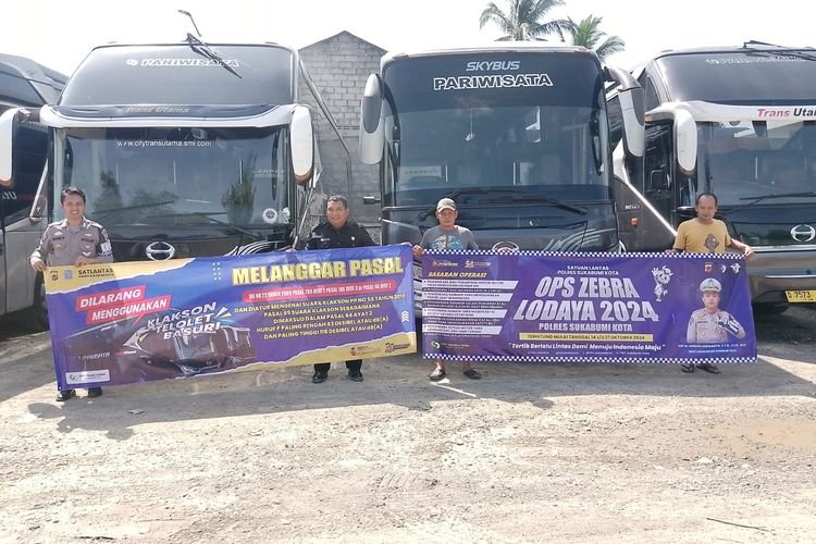 Polres Sukabumi Kota Sebar Puluhan Spanduk, Ini Tujuannya