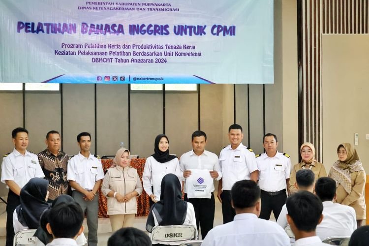 Realisasi DBHCHT, Disnakertrans Purwakarta Gelar Pelatihan Keterampilan untuk CPMI