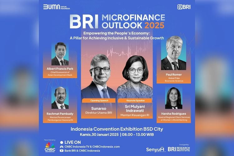 BRI Gelar Microfinance Outlook 2025, Dorong Pemberdayaan UMKM untuk Pertumbuhan Ekonomi Nasional