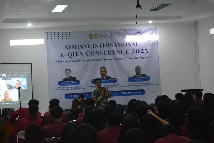 Fakultas Ekonomi dan Bisnis UNISMU Gelar Seminar Internasional E-Qien Conference 2025