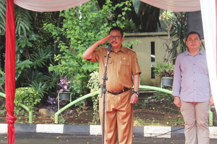 Pimpin Apel Perdana, Asep Japar Tekankan Pentingnya Kekompakan ASN