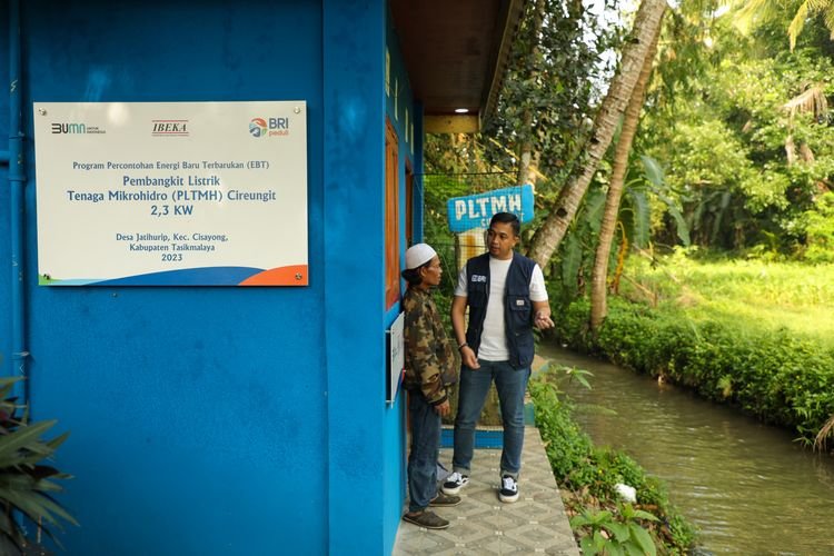 Desa Mandiri Energi, BRI Peduli Hadirkan Listrik Ramah Lingkungan di Jatihurip