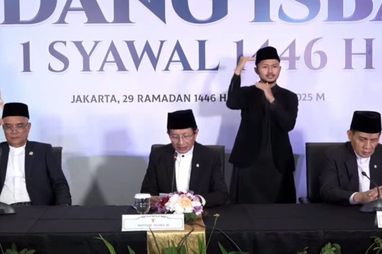 Hilal Belum Terlihat, Idul Fitri atau 1 Syawal 1446 H Jatuh pada 31 Maret 2025