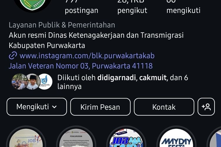 Kadisnakertrans Purwakarta Imbau Perusahaan dan Pelamar Gunakan Fasilitas Informasi Milik Disnakertrans
