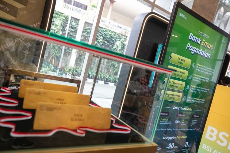 Bank Emas Resmi Diluncurkan, BRI Optimistis Jadi Sumber Pertumbuhan