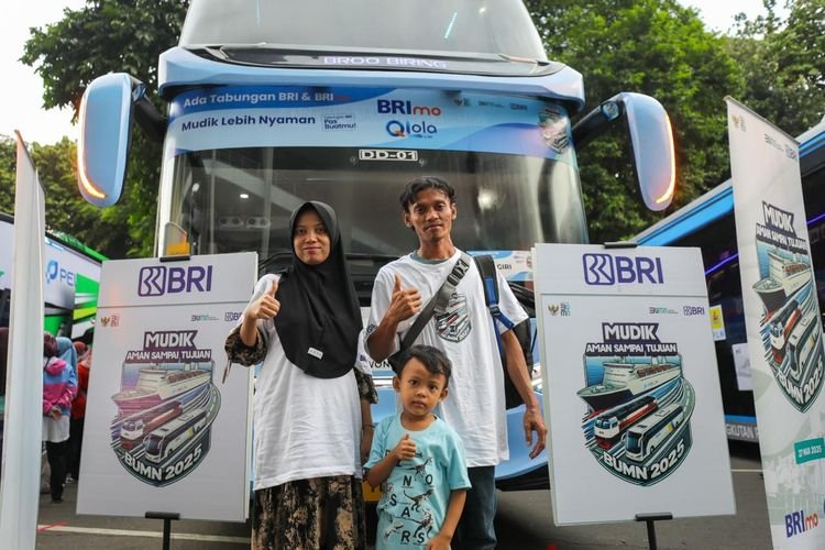 BRI Group Berangkatkan Ribuan Pemudik Gratis, Mudik Aman Sampai Tujuan!