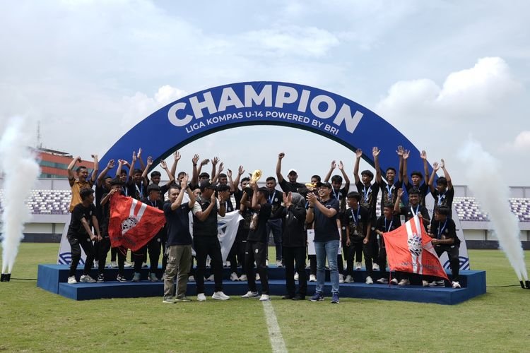 BRI Dukung Liga Kompas U-14, 18 Pemain Siap Tampil di Swedia
