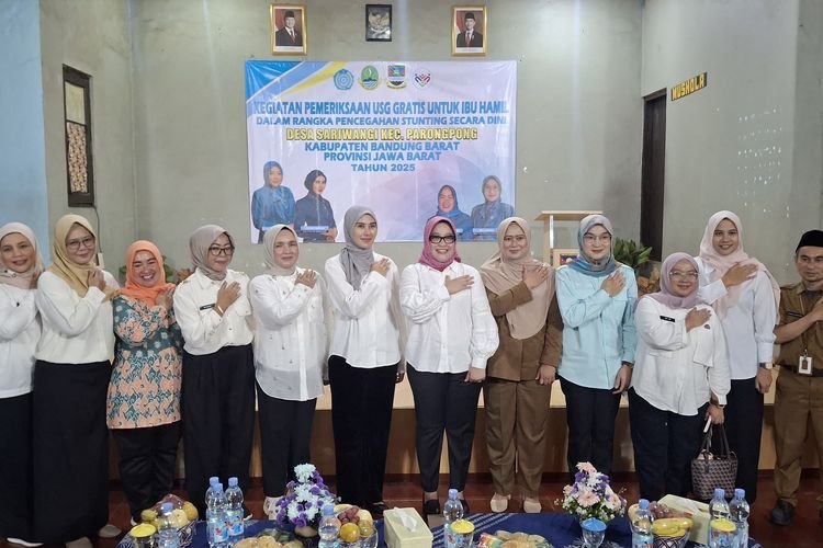 Cegah Stunting, 80 Ibu Hamil di KBB Jalani USG Gratis