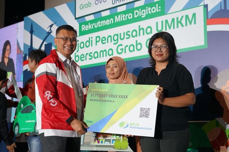 BPJS Ketenagakerjaan dan Grab Luncurkan Program Mitra Digital dengan Jaminan Sosial