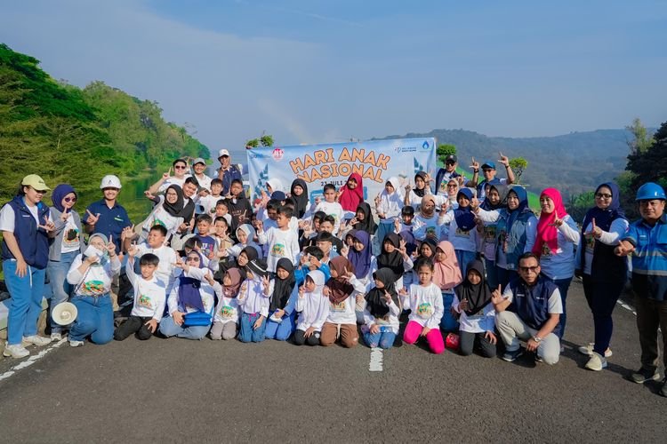 Jasa Tirta II Berikan Edukasi Kenalkan Fungsi Bendungan Kepada Anak-anak