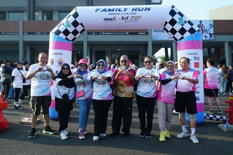 Sambut Hari Anak Nasional, DP3AKB-APSAI Gelar Family Run
