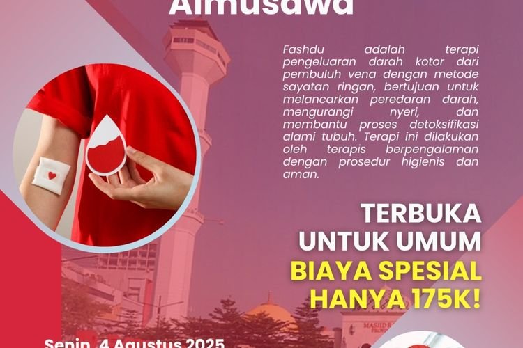 Fashdu, Terapi Sunnah: Ikhtiar Sehat Bersama Dr. Muhammad Ibnu Almusawa di Masjid Raya Bandung