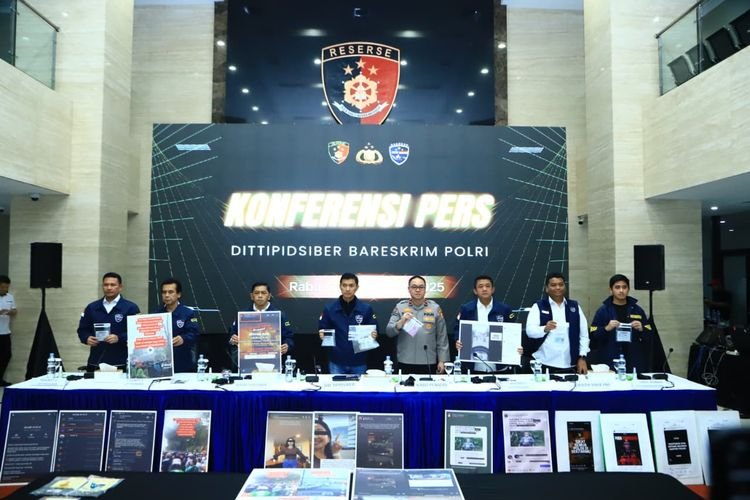 Polri Tegas Tindak Ratusan Akun Medsos yang Sebarkan Konten Provokatif
