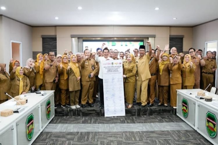 Wujudkan Birokrasi Bersih, Setda Pemkab Purwakarta Canangkan Zona Integritas