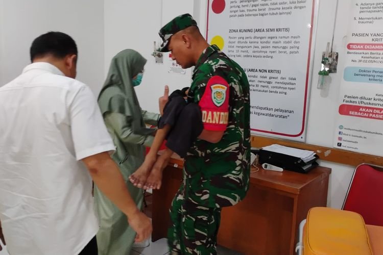 Dandim 0607/Kota Sukabumi Bantu Anak Gizi Buruk, Wujud Kepedulian TNI terhadap Warga