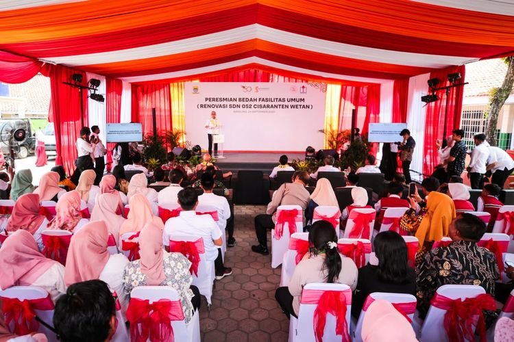 Renovasi Sekolah SDN O52 Cisaranten Wetan, Pemkot Bandung Rangkul Swasta Ciptakan Sekolah Nyaman