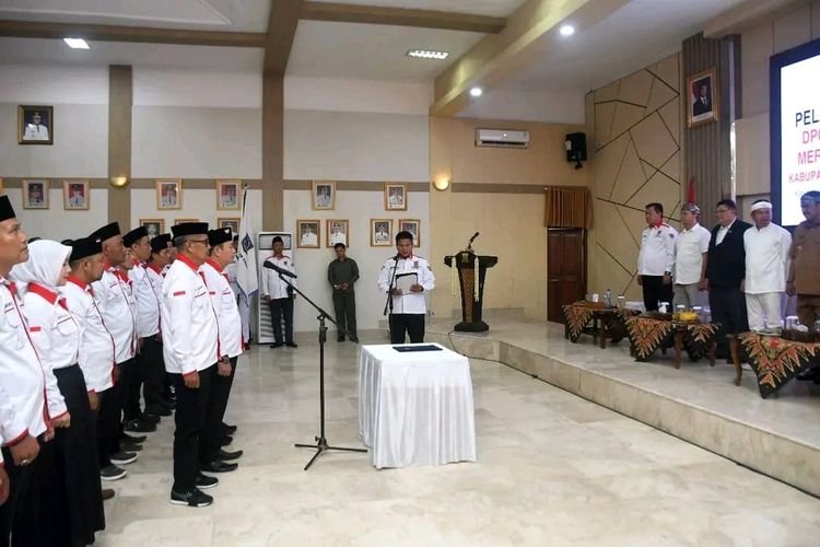 Ketua DPD Apdesi Merah Putih Jabar Apresiasi Pelantikan di Sukabumi, Minta Pengurus Jaga Etika dan Sinergi