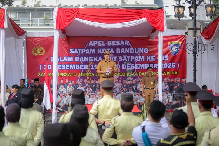 HUT ke-45 Satpam, Wali Kota Bandung: Garda Terdepan Keamanan Kota