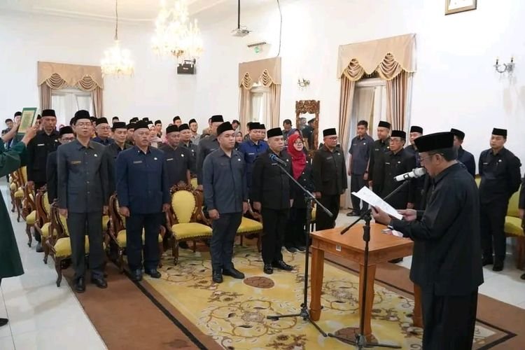 Bupati Sukabumi Kukuhkan Jabatan Manajerial, Penataan SOTK Perkuat Kinerja Perangkat Daerah