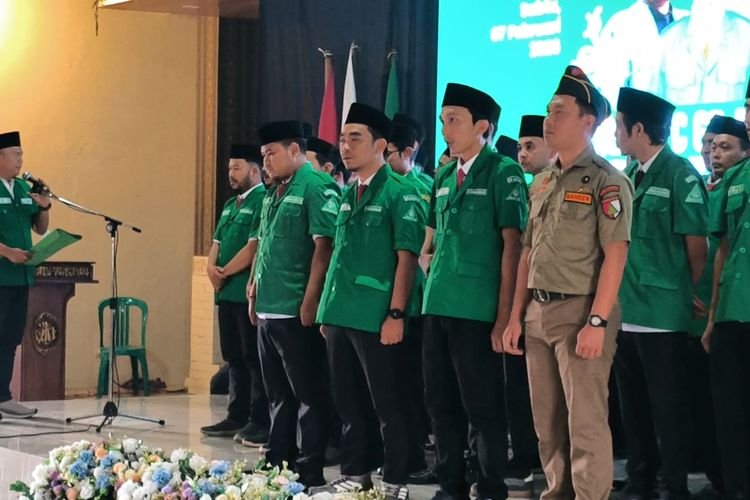 Ahmad Firdaus Resmi Pimpin GP Ansor Kabupaten Sukabumi