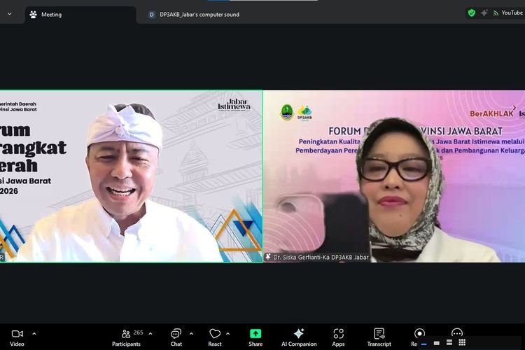 Ingatkan Pentingnya Jiwa Kepimpinan Siliwangi, Sekda Jabar Tekankan Saat Buka Forum DP3AKB