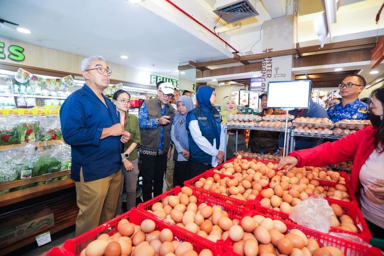 Harga Barang Kebutuhan Pokok di Kota Bandung Relatif Stabil, Pasokan Dipastikan Aman