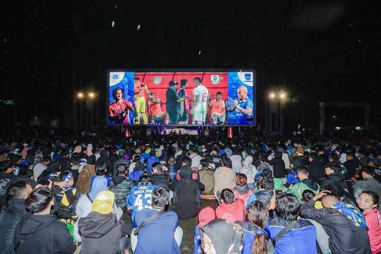 30 Kecamatan di Kota Bandung Gelar Nobar Persib, Wali Kota Pastikan Pengamanan Ketat