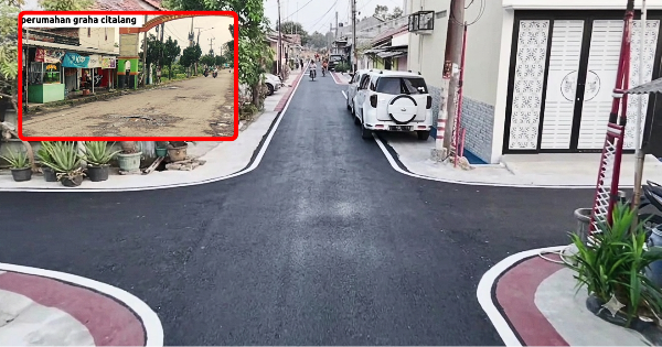 Akses Jalan Perumahan Graha Citalang Kini Mulus, Om Zein Beri Pesan Penting Ini untuk Warga Komplek!