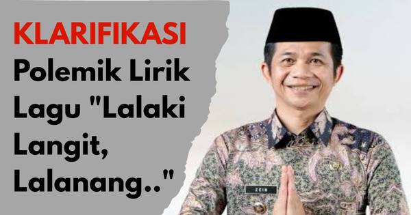 Klarifikasi Om Zein Soal Lagu ‘Lalaki Langit’ yang Dikritik Atalia Praratya: Refleksi Masa Lalu