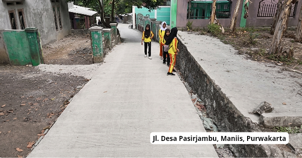 Bukan Cuma Kota, Om Zein Rambah Pedesaan: Jalan Desa Pasirjambu Purwakarta Kini Mulus Total!