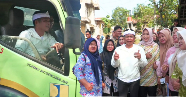 Atasi Kekeringan di Desa Batu Tumpang Tegalwaru, Om Zein Perintahkan Pasang Pipa PDAM