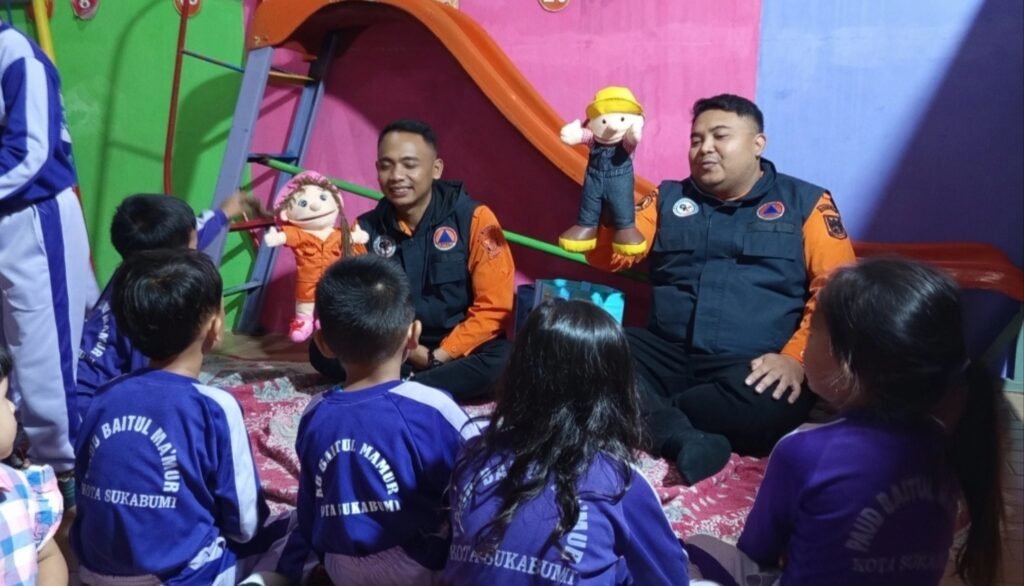 BPBD Sukabumi Sulap Mitigasi Bencana Jadi Dongeng, Anak PAUD Belajar Sambil Bermain