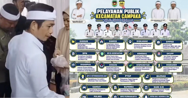 Om Zein Borong Dagangan UMKM di Gempungan Desa Cijunti Purwakarta