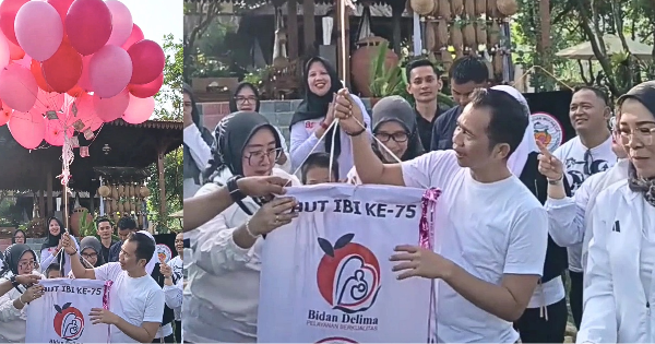 Aksi Unik Bupati Purwakarta Om Zein di HUT IBI ke-75: Terbangkan Balon Berhadiah Uang Tunai!