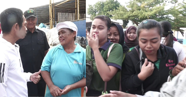 Bupati Purwakarta Om Zein Kunjungi PT Iluva Pasca-Kebakaran, Hibur Pekerja dan Bagikan Uang Jajan