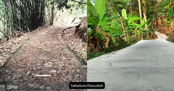 Akses Warga Kini Lancar, Jalan Desa Tajur Sindang RW 6 Sukatani Selesai Diperbaiki