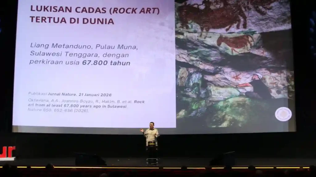 Fadli Zon menyampaikan materi tentang kebudayaan di forum Epicentrum XXI