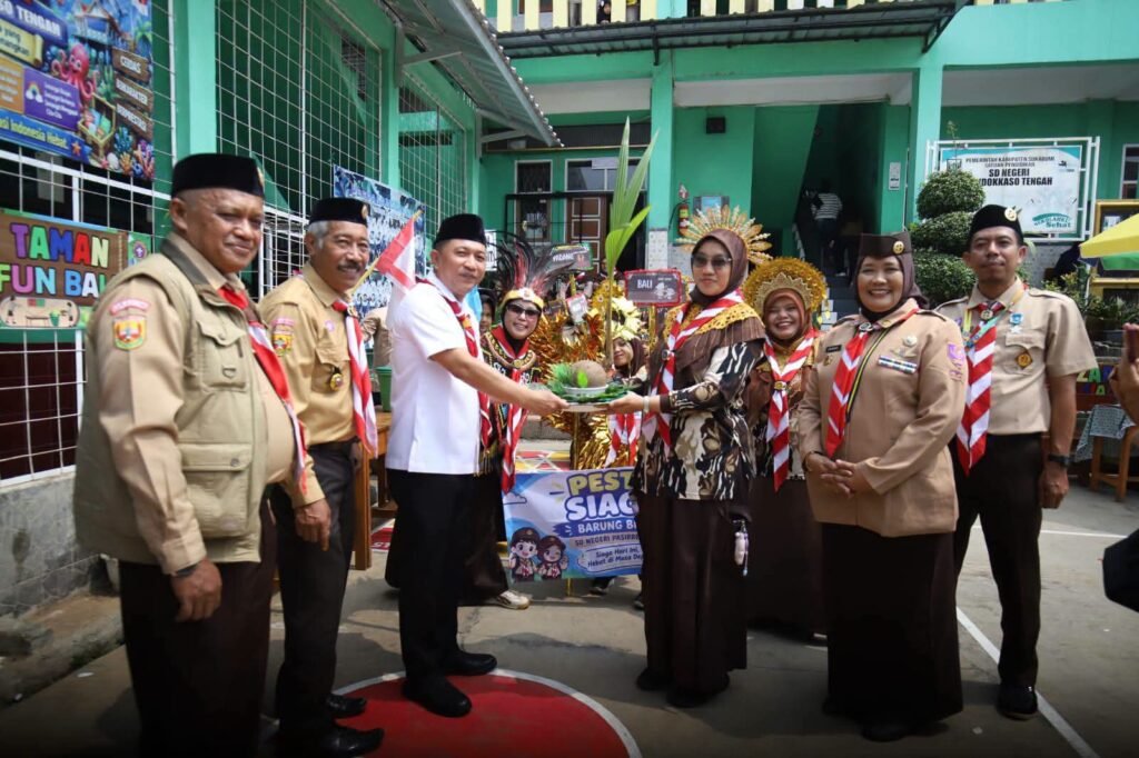 280 Pramuka Siaga di Cidahu Ditempa Jadi Generasi Mandiri, Wabup Lepas Defile